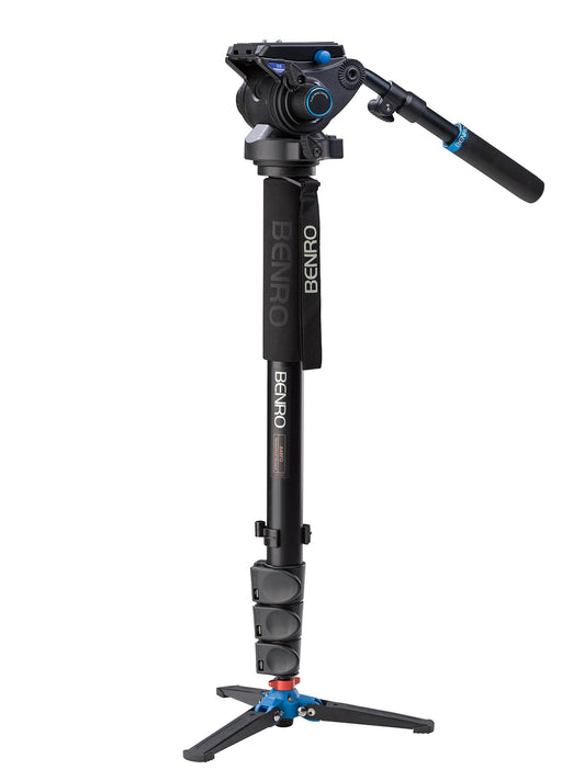 Benro A48FDS6 Aluminum Video Monopod with S6 Head ESP8_T3ONL78