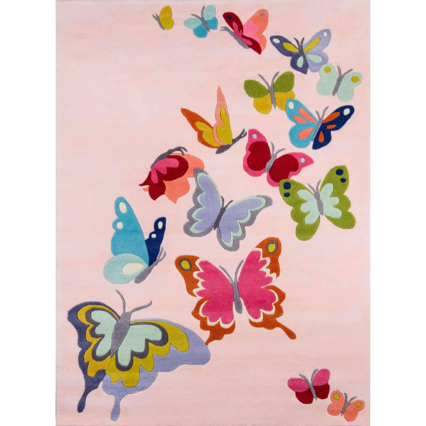 Momeni Lil Mo Whimsy Area Rug, Pink, 4 x 6 RMZ1_J0PXF60