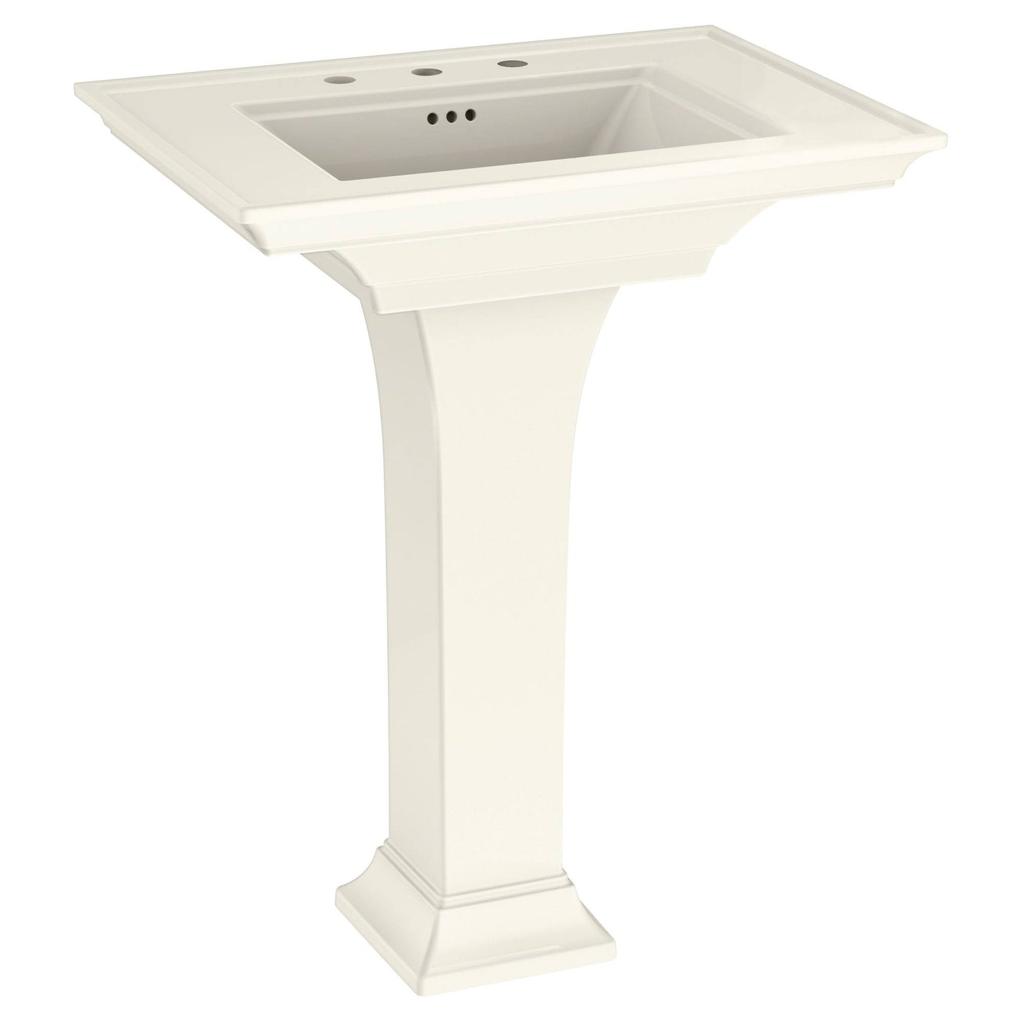 American Standard Town Square S 0297800.222 Pedestal Sink 8x22 Centers in Linen XOT8_P0JDD78