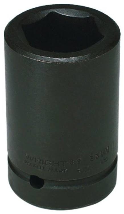 Wright Tool 89-85MM 1x22 Drive 6 Point Deep Metric Impact Socket - 85mm NFZ0_Z4UFE74