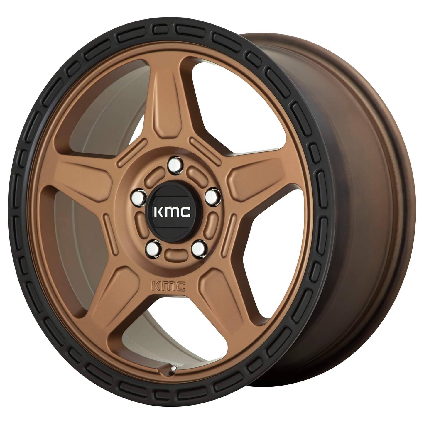 KMC KM721 Alpine Matte Bronze 17x8 5x4.25 38mm (KM72178045638) EQV5_R3XWB94