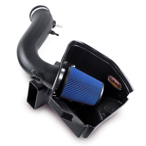 Airaid MXP Series Cold Air Dam Intake System 453-265 Blue Fits:FORD 2011 - 2014 ZWS1_D4OYU76