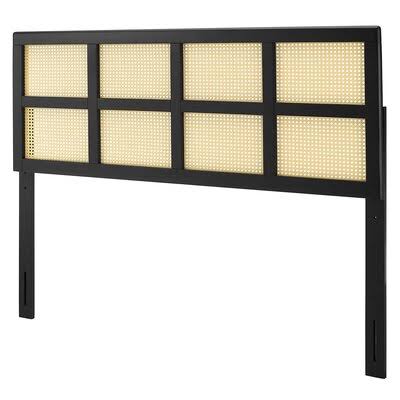 Amelie Panel Headboard Bayou Breeze Size: Full, Color: Black GSL7_W3BXV46