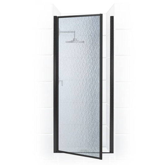 Coastal Shower Doors L26.69-a Legend Series 26 inch x 68 inch Framed Hinge Shower DOOR, Bronze ELJ9_D0YPI80