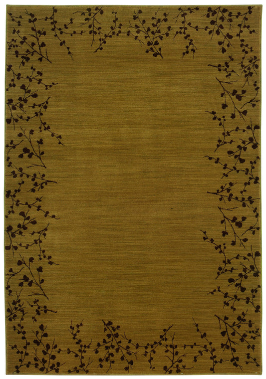 Oriental Weavers Allure 004B1 Gold/Brown Area Rug QZB4_N6HEH65