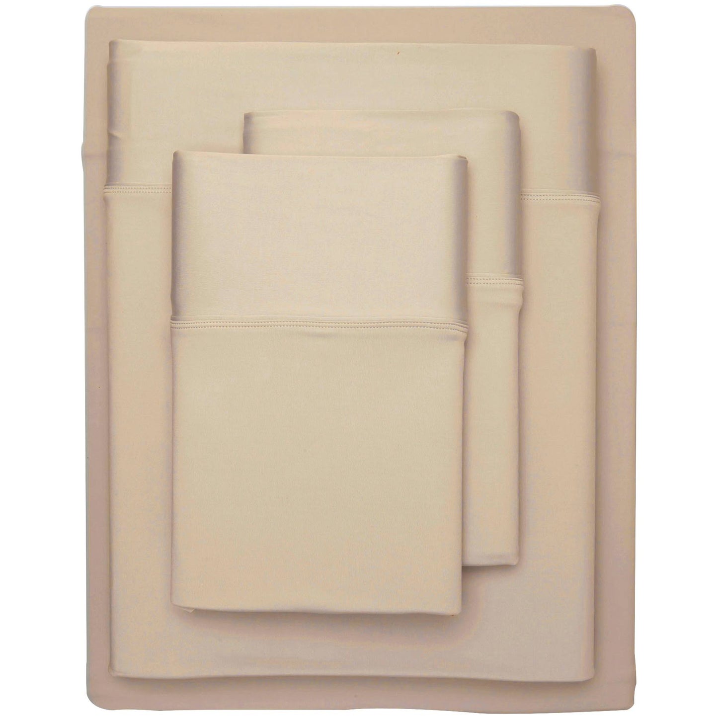 Sheex Inc. | Sheex Aero Fit Khaki Split King Sheet Set WJF5_Q6SBP99