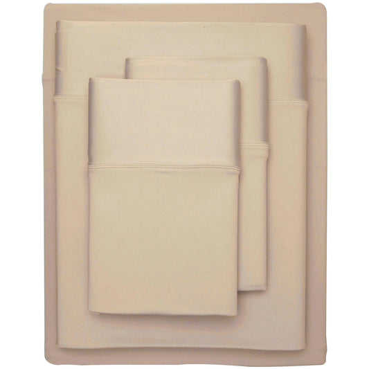 Sheex Inc. | Sheex Aero Fit Khaki Split King Sheet Set WJF5_Q6SBP99