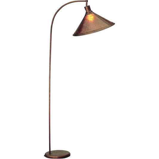 Floor Lamps 1 Light Fixture with Rust Tone Finish Metal Material E26 19 inch 150 Watts, Red TPC7_S6WBH80