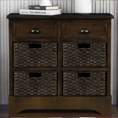 Deckert 2 Drawer Accent Chest Longshore Tides Color: Dark Brown IVH0_R2VSZ69