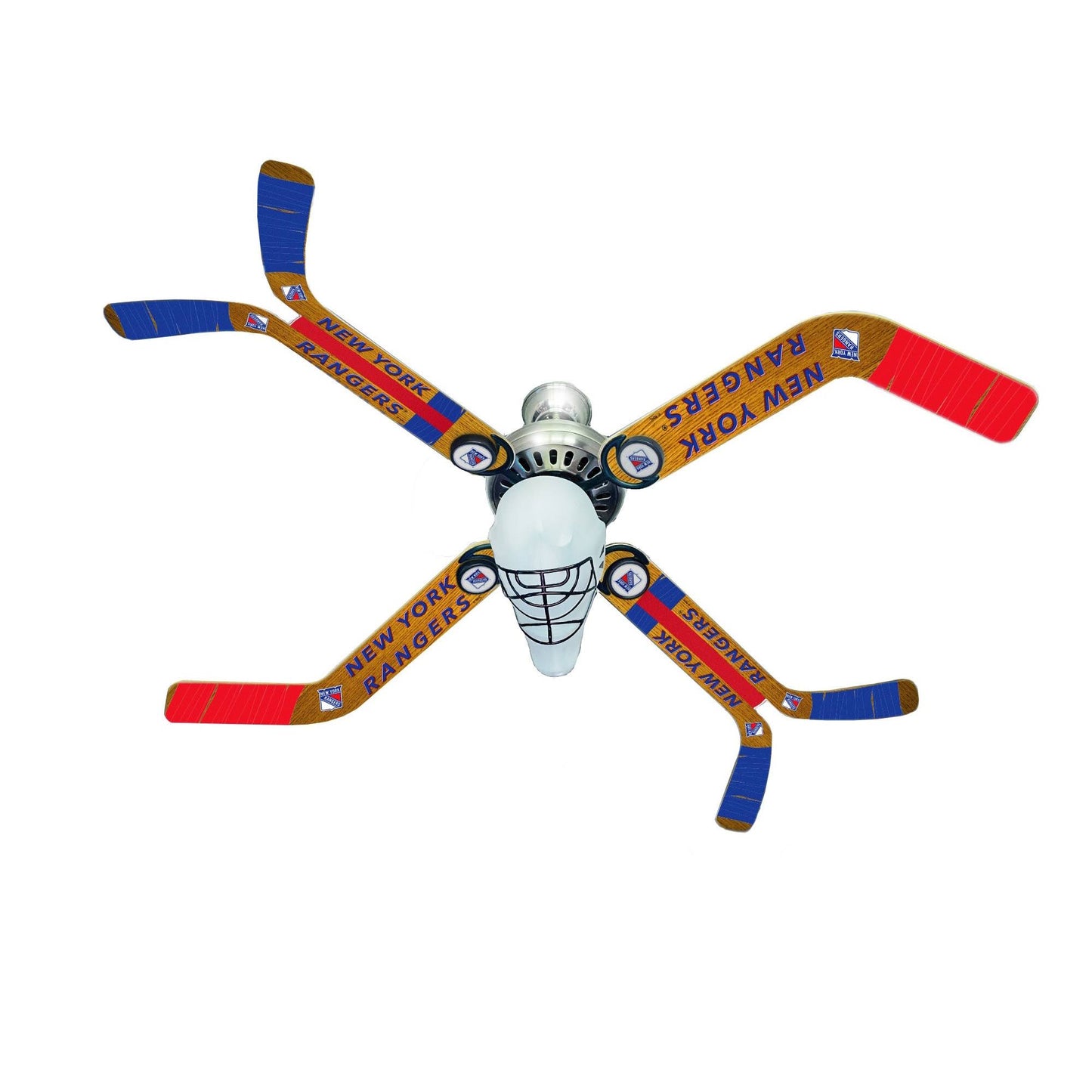 New York Rangers Split Stick Home Ceiling Fan 4141247 ADF6_Q6COM73