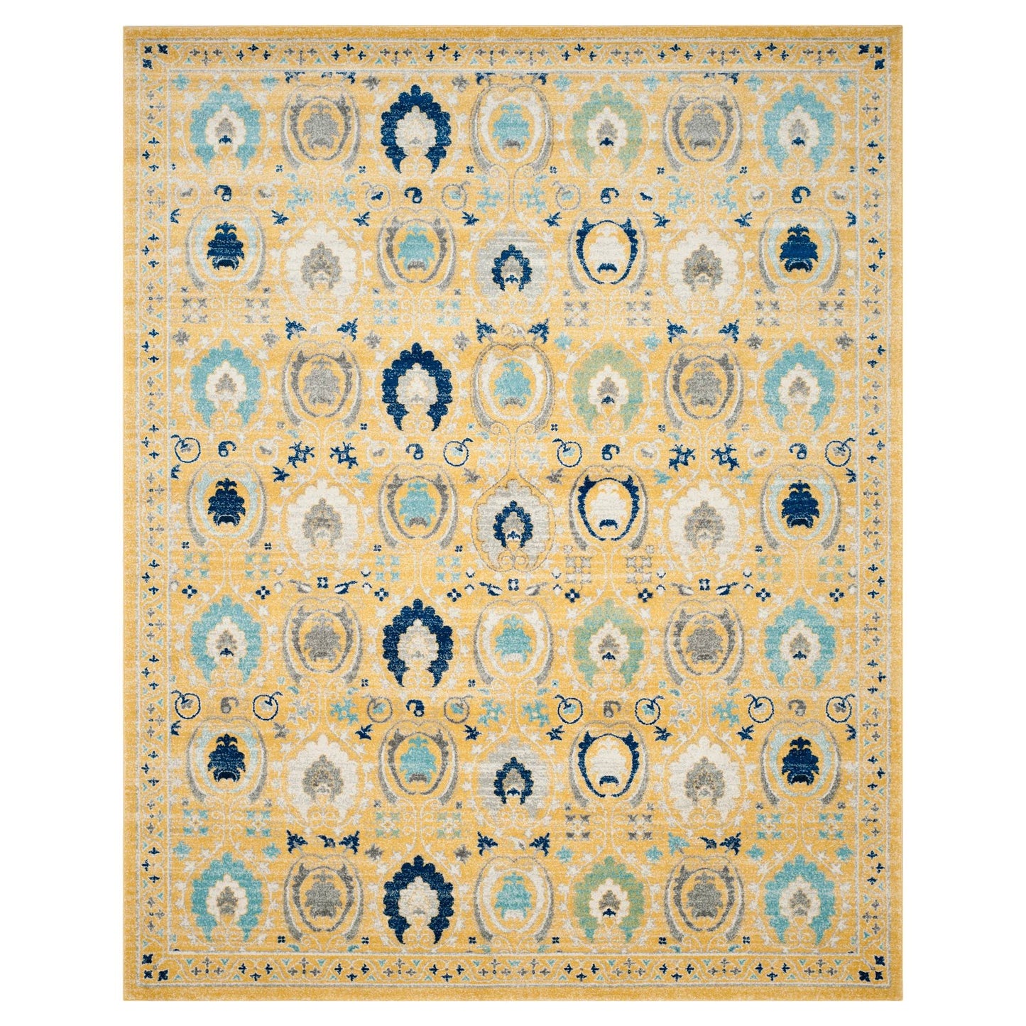 Evoke Rug Gold Ivory 10x14 Safavieh TSM4_F6KYR47