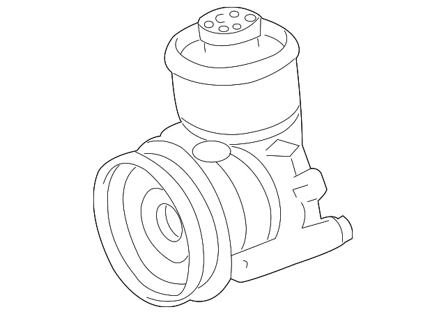 Toyota Power Steering Pump 44320-60310/ 1998 - 1998 Models ZTK3_L6POV38