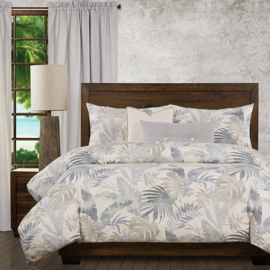 Ernest Hemingway Island Life Tropical 6 Piece Duvet Cover Set with Duvet Insert - Full CYV4_T1XBS80