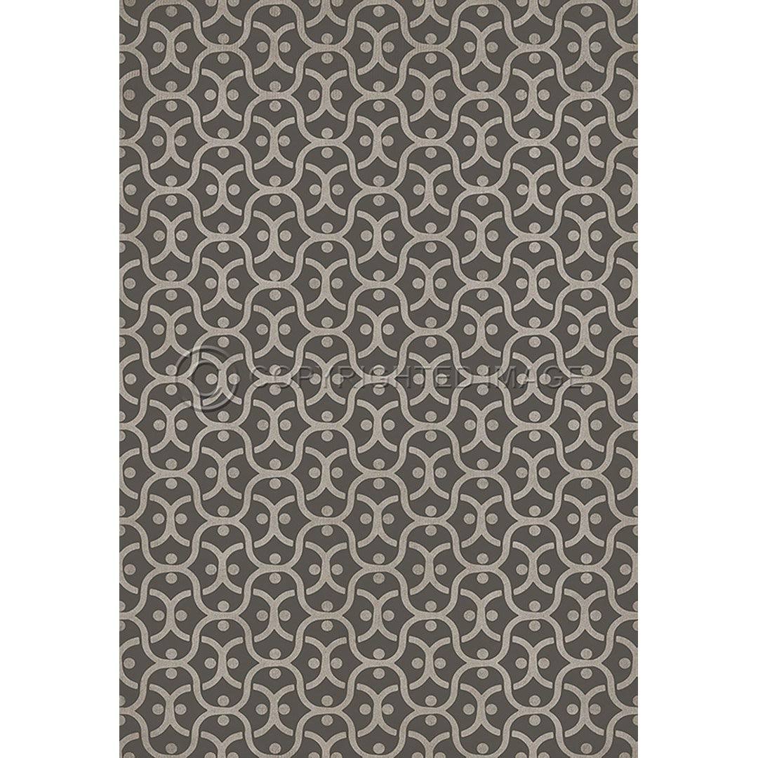 Spicher and Company 4&4x22 x 6&4x22 Muted Grey/Antiqued Ivory - Grey Matter Classic Vintage Vinyl Pattern 47 ARW0_I8KEV51