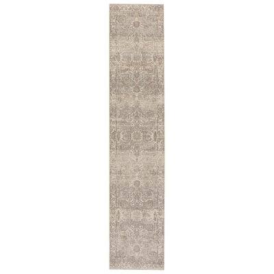 Clint Power Loom Gray Rug Ophelia  Co. Rug Size: Runner 2&6x22 x 12& MRA1_D4BYR55