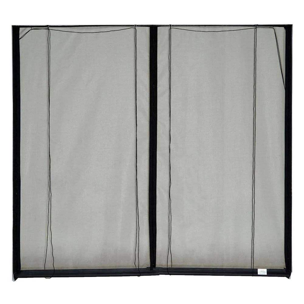 Fresh Air Screens 18 ft. x 7 ft. 3-Zipper Garage Door Screen with Rope/Pull PAH5_W8SFP51