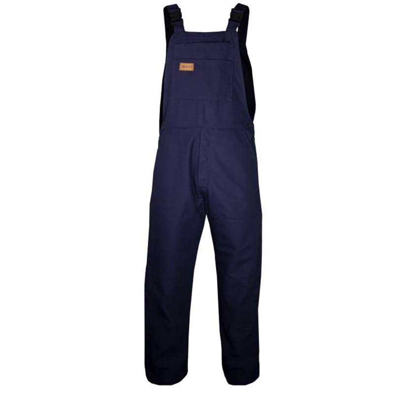 TECGEN FR Unlined Bib Overall BIB6 (Size: 40x32) | Navy Blue BSU0_H6BDD97