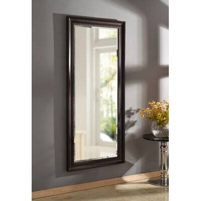 Eric Floor Rustic Beveled Distressed Full Length Mirror Finish: Bronze HHO5_H0BGG06