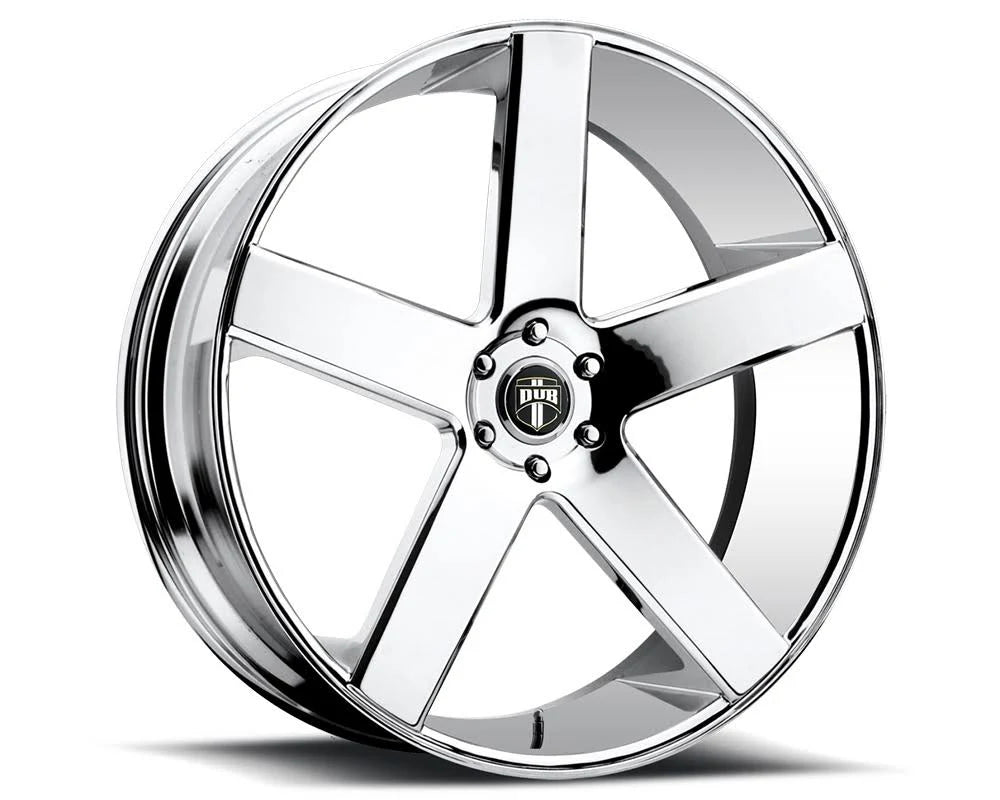 Dub S115 Baller Chrome 1-Piece Cast Wheel 22x9.5 6x139.7 31mm UXQ2_S7BWG28