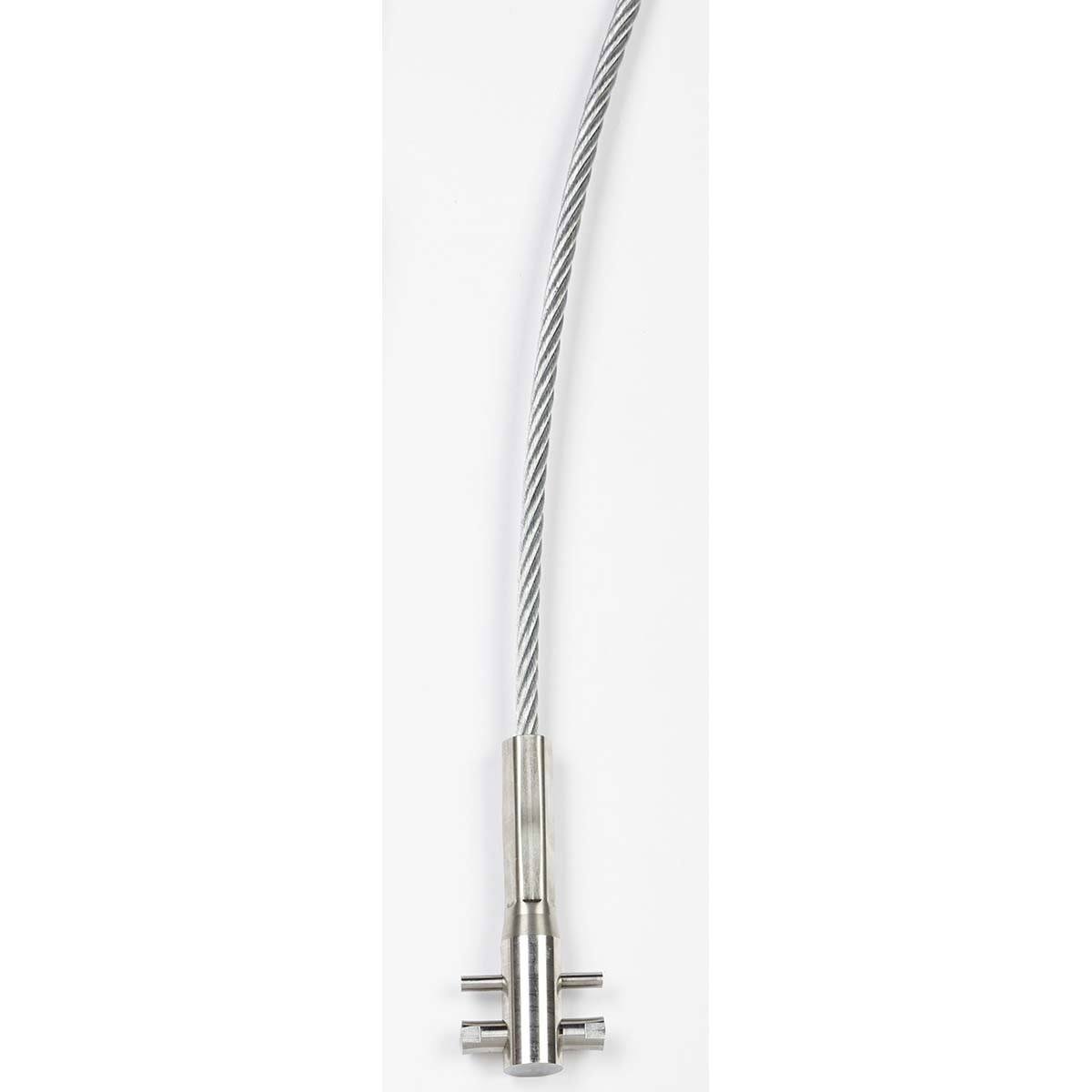 3M DBI-SALA 6107110 Lad-Saf Swaged Cable, 3/8 inch, 7x19, Stainless Steel, 110 ft VTP9_R5RTF28