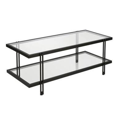 AllModern Dupont Storage Coffee Table Finish: Blackened Bronze DNW2_H7BDU89