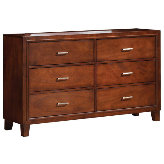 Glory Furniture Darden Dresser in Cherry - G1200-D IHM8_O4MWS29