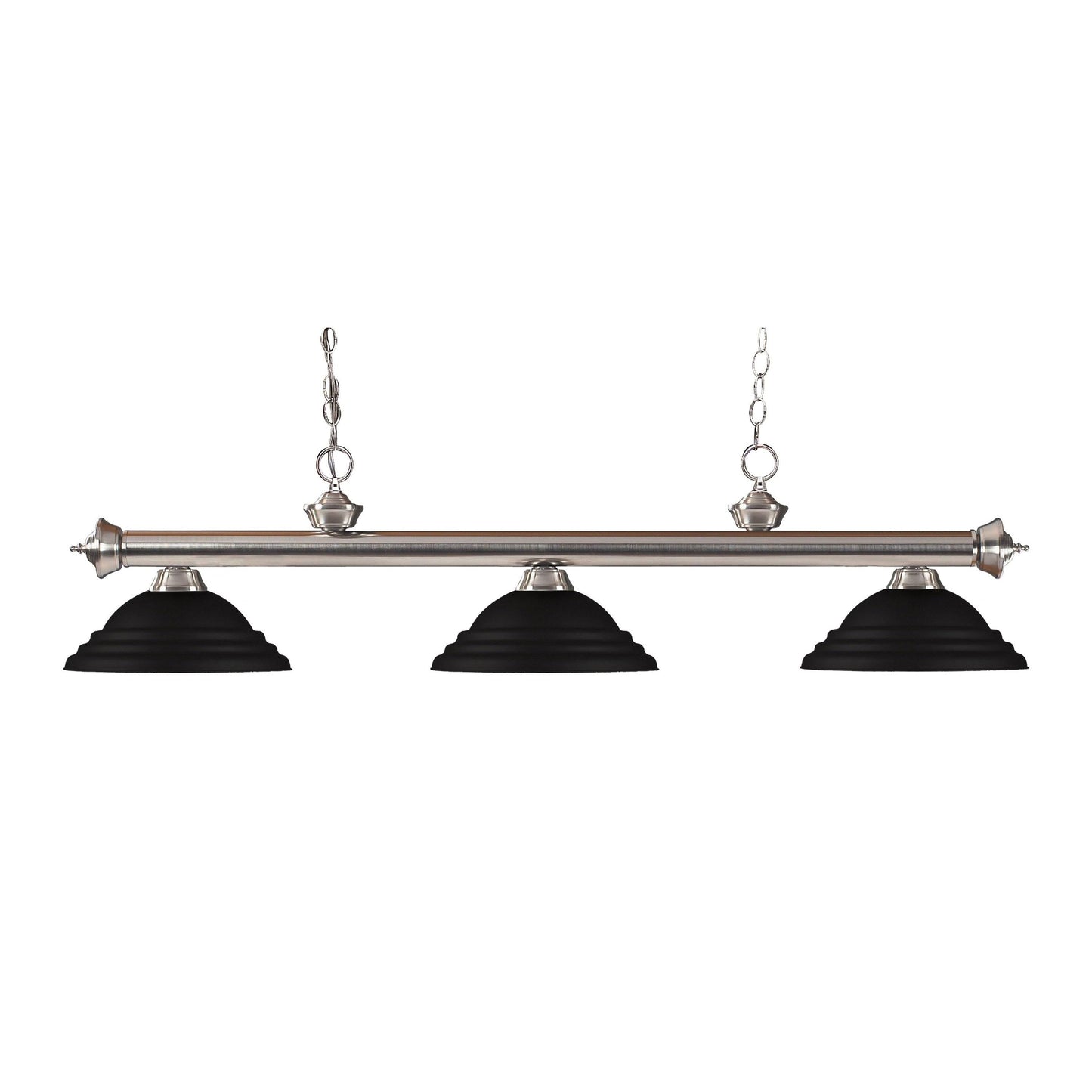 Z-Lite 100703BN-SMB Riviera - 3 Light Island/Billiard Brushed Nickel AFB8_Y2IOV94