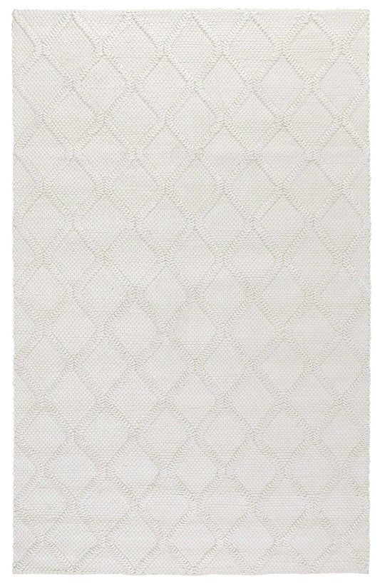 Kosas Home Portsmouth Wool Area Rug, 2x3, Ivory WDY9_L4GRW97