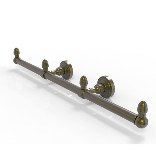 Allied Brass BPWP-HTB-3-ABR Waverly Place Collection 3 Arm Guest Towel Holder Antique Brass HNN9_P7OSE54