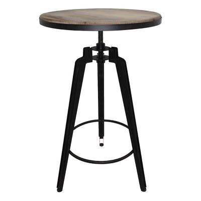 Gracie Oaks Grenshaw Adjustable Pub Table XJB0_B4WTS24