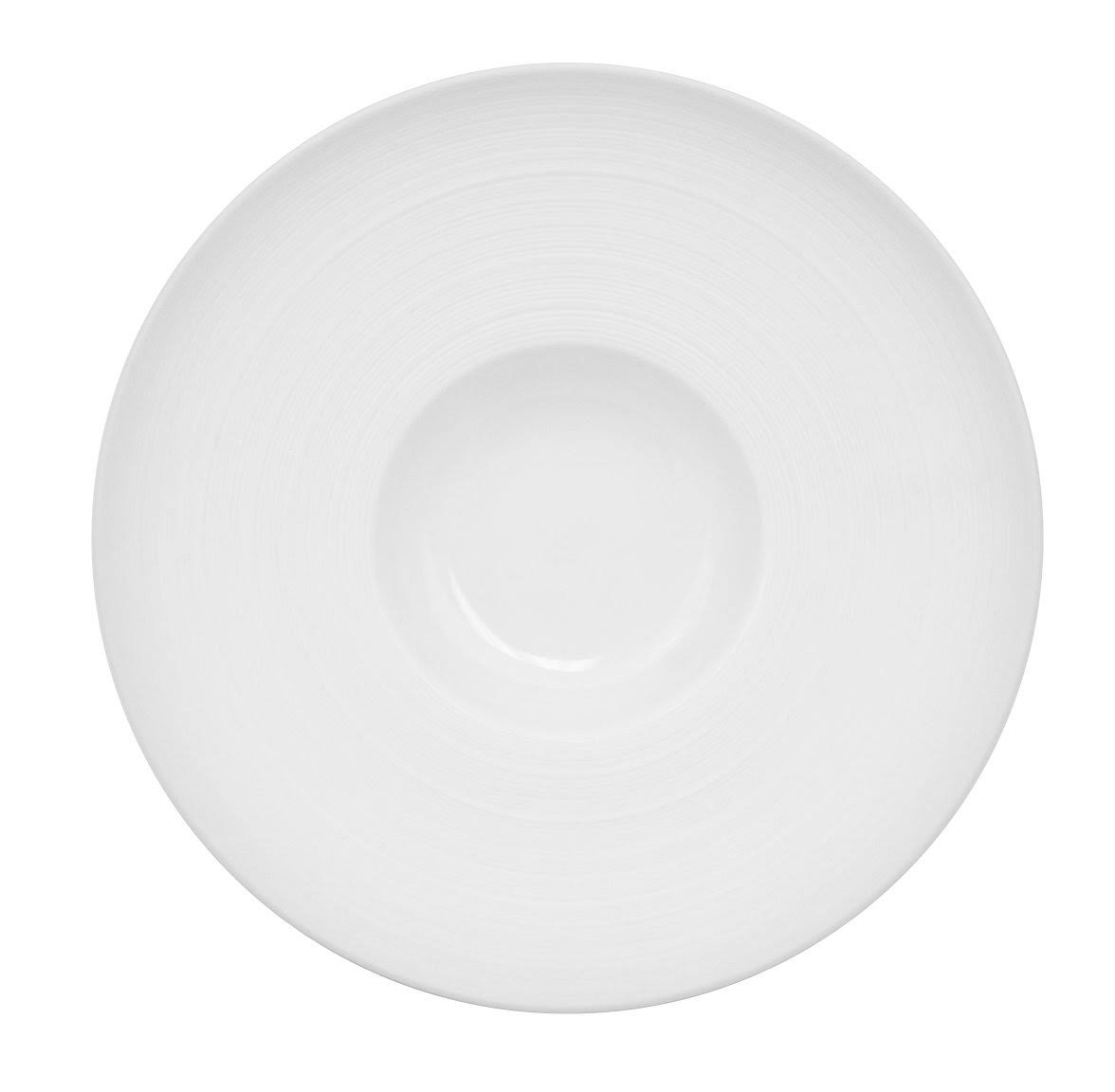 CAC China TST-H8 Transitions 8-Inch 5-Ounce Non-Glare Glaze Super White Porcelain Hat Shape Gourmet Bowl, Box of 24 FGF2_B5IRC73