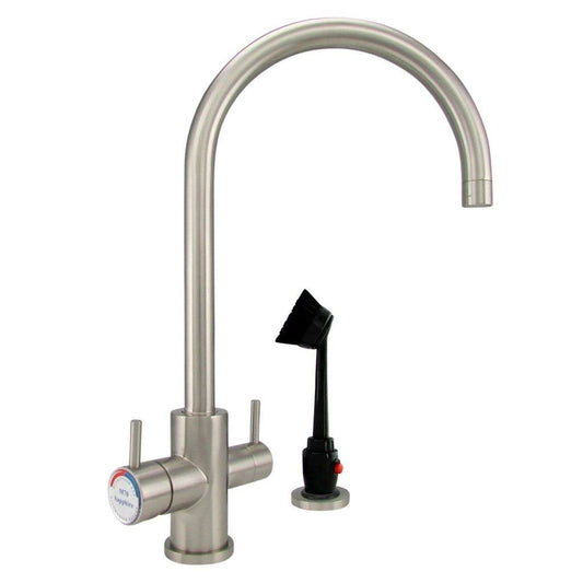 Dishmaster Faucet M70BNHA Sapphire High Arc Brushed Nickel AZF2_C6EFI74