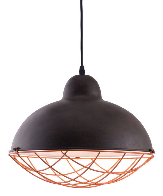 Zuo Modern Kong Ceiling Lamp Distressed Black YBW6_D7AXZ43