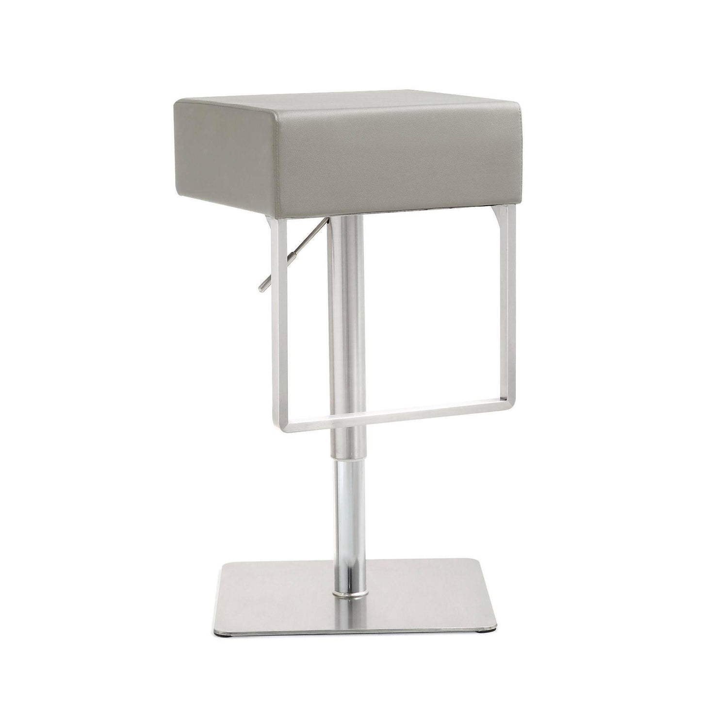 TOV Furniture Modern Seville Light Grey Steel Barstool TOV-K3659 SAM9_Q8XPJ37