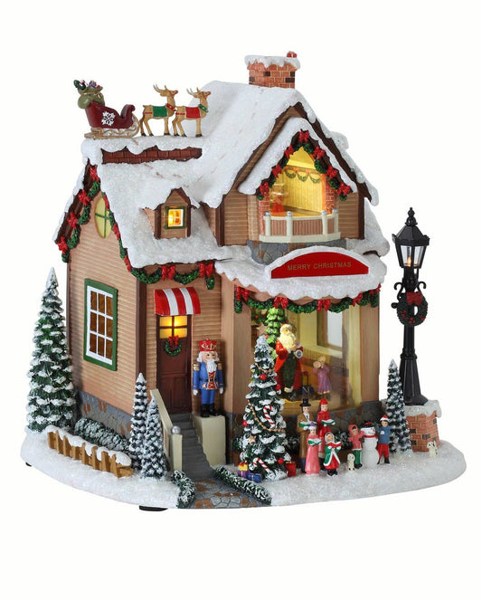 CC Christmas Decor 10x22 Christmas Delivery Party House Table BYA5_R1NJG35