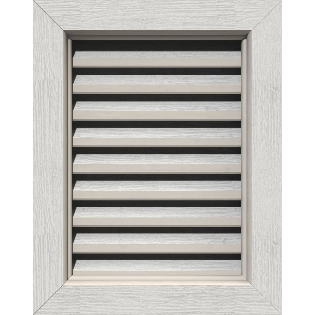 Ekena Millwork GVWVE26X3000RFPWR 26x22W x 30x22H Vertical Gable Vent (31x22W x 35x22H Frame Size): Primed, Functional, Rough Saw TVA0_H7RAW20