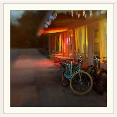 &Jennifers Bike& Dawn D. Hanna Photographic Print Great Big Canvas Format: White Frame, Size: 32x22 H x 32x22 W x 1x22 D ZKM1_F9VDK87