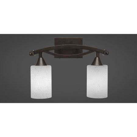 Winston Porter Wealdstone 2-Light Vanity Light, White KOD6_Z2CMU62