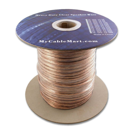 Mycablemart Speaker Wire 500ft 16AWG Copper Enhanced Loud Oxygen Free NVH6_T6QOX26