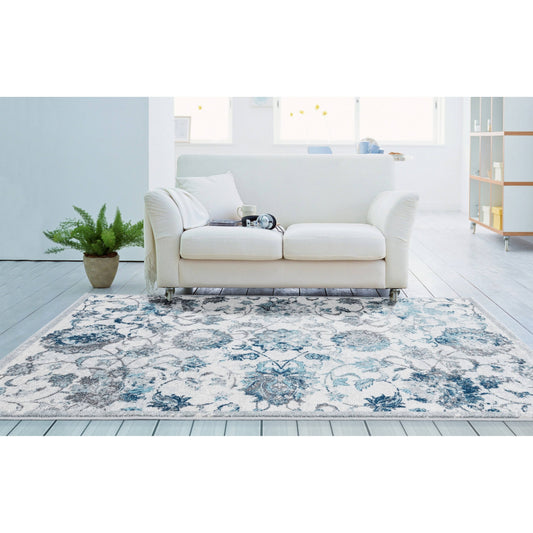 Copper Grove Merefa Area Rug - 7&10x22 Round - Grey NQJ6_G6DER85