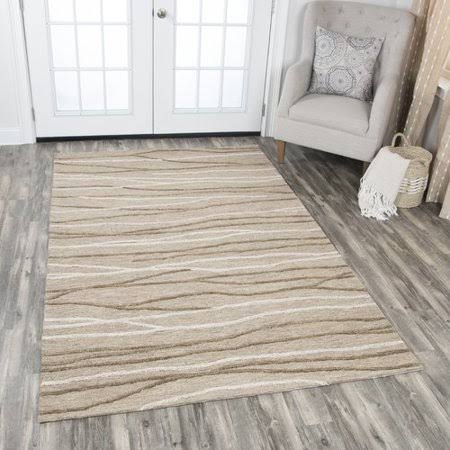 Arcand Hand-Tufted Wool Natural Area Rug Brayden Studio RCO3_I1VTU24