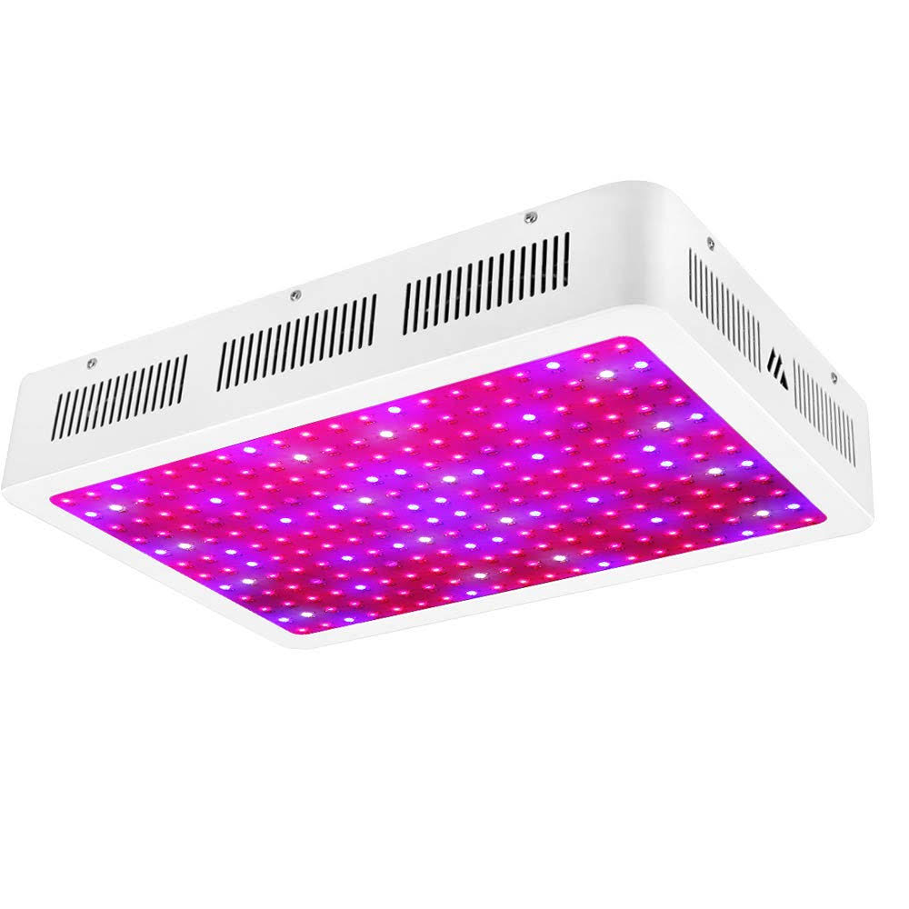 Morsen 2400W LED Grow Light 2 Dimmer on Off Switch Full Spectrum for MRU8_F3SOD54