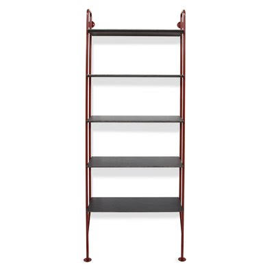 Blu Dot Hitch 5 Shelf 73.1&& Leaning Bookcase TPE6_E4QFX16