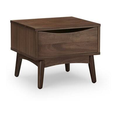 Avalon 1 - Drawer Nightstand AllModern Color: Walnut GNC8_H1WGY94