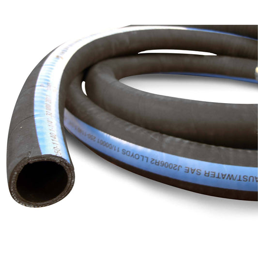 Shields Shieldsflex II 2-5/8x22 Water/Exhaust Hose with WIRE, 6-1/4L CPY5_V4GOK31