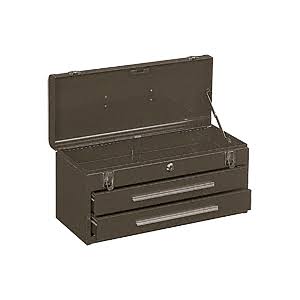 CRL 220K Two Drawer Portable Tool Chest, Brown QUR8_Z1WWY94