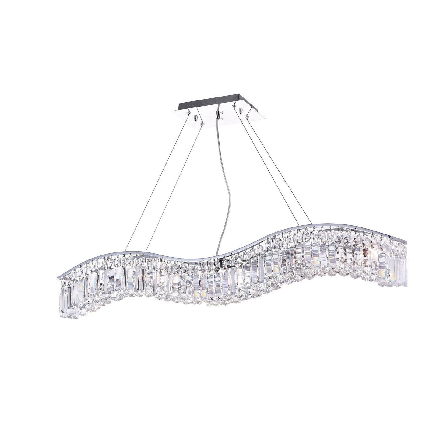 Silver Orchid Cooper 7-Light Chandelier with Chrome Finish 22859840 UEL5_C2AAD95