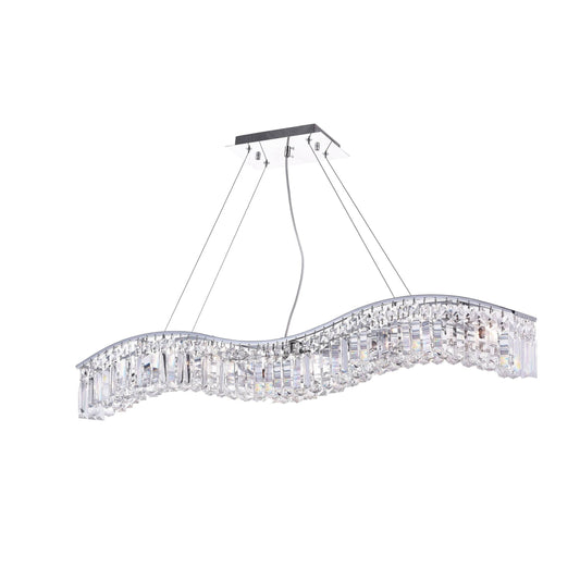 Silver Orchid Cooper 7-Light Chandelier with Chrome Finish 22859840 UEL5_C2AAD95