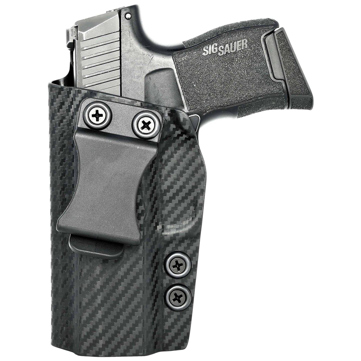 Concealment Express - Sig Sauer P365 XL IWB Kydex Holster Carbon Fiber Black / Left Hand / Standard Cut OCQ2_T0ZQG78