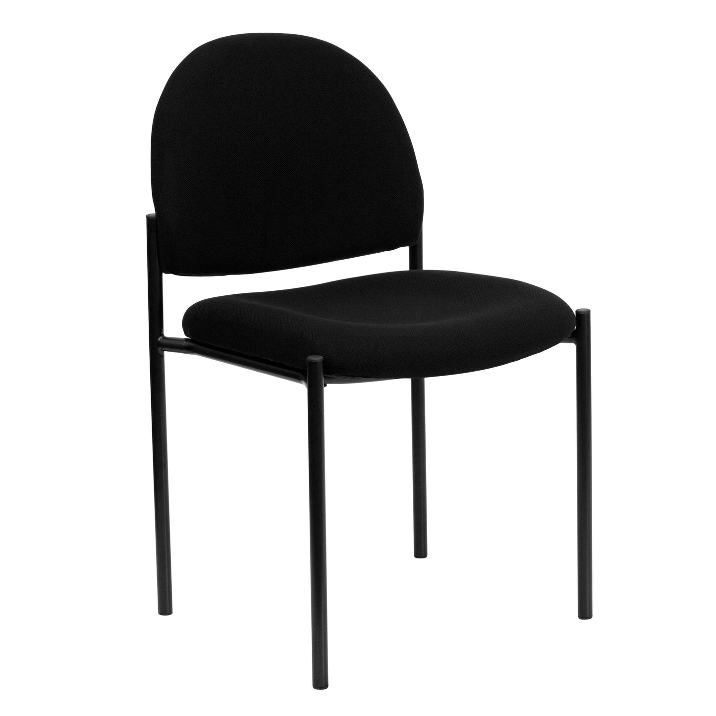 A Line Furniture Pagoda Black Upholstered Stack Dining Chairs (Black Upholstered Stack Dining Chairs Set of 2) OSZ0_Y9ZUA19